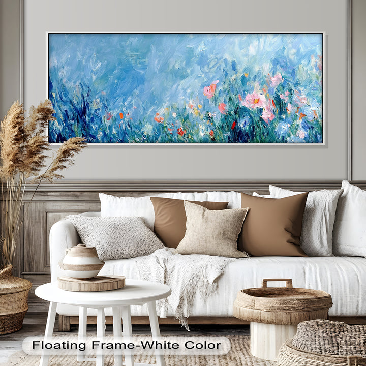 Abstract Floral - Impressionist Oil Painting