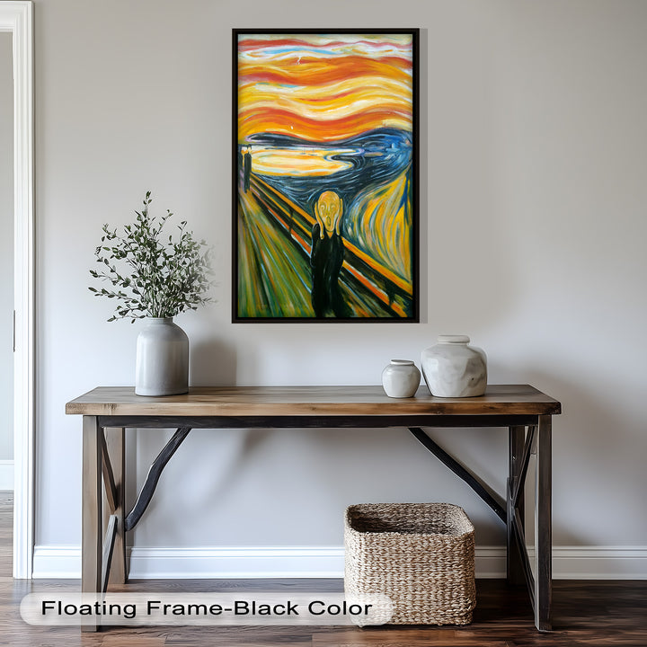Echo of the Void – Expressionist Angst Picasso Oil Painting