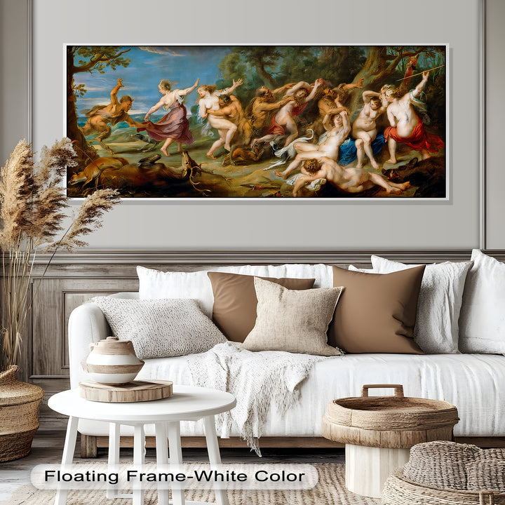 The Ravishing of the Maenads – Mythological Oil Painting