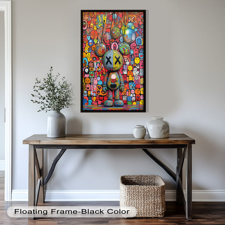 Mosaic Madness – KAWS Oil Painting