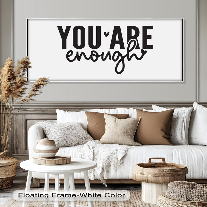 You Are Enough – Modern Oil Painting