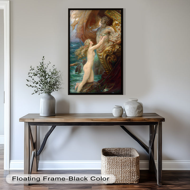 Galatea’s Awakening – Mythological Nude Oil Painting