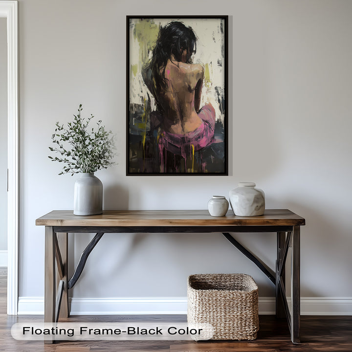 Whispers of Silence – Contemporary Figurative Nude Oil Painting