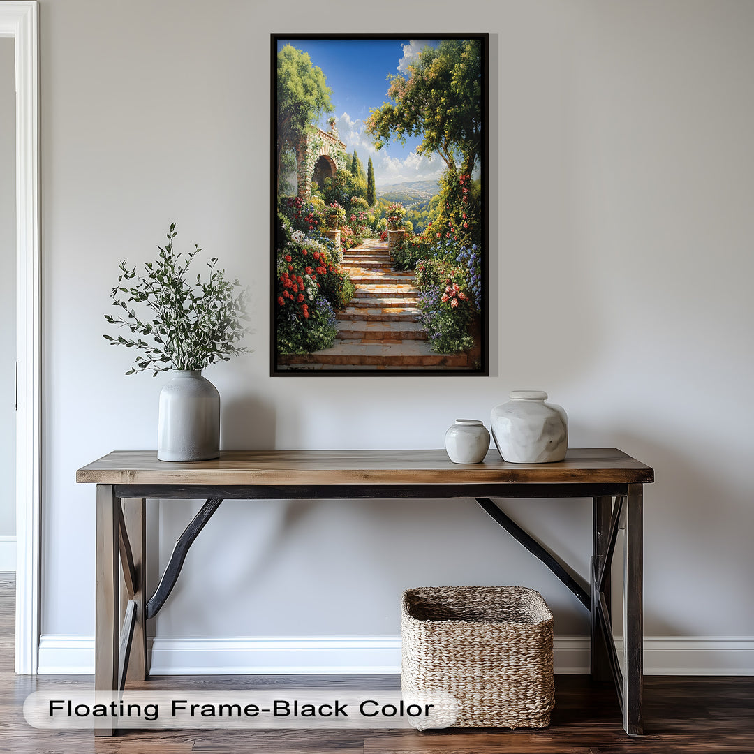 Garden of Eternal Bloom – Renaissance Oil Painting