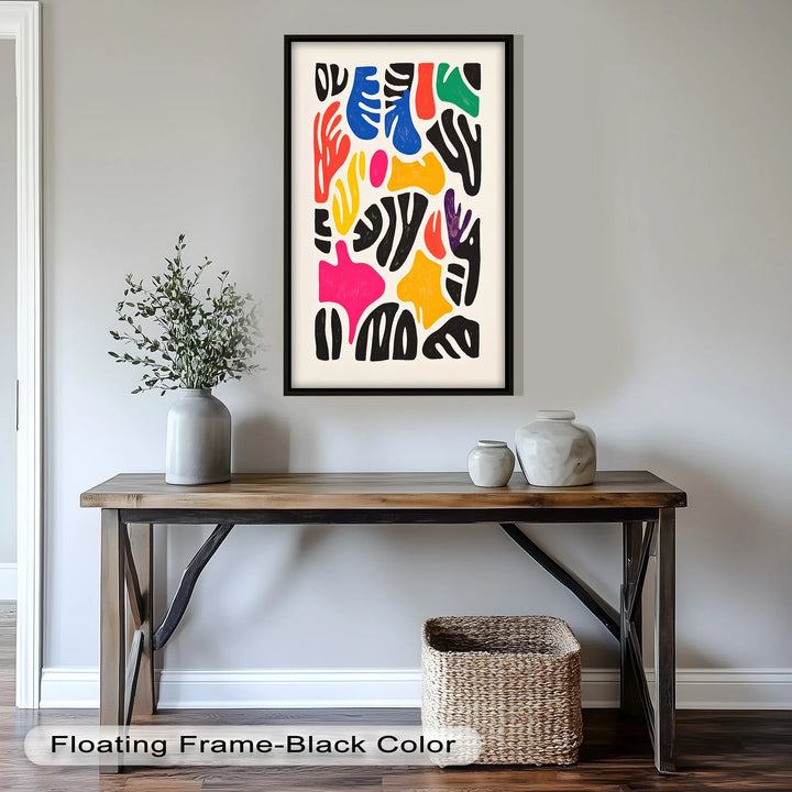 Chromatic Rhythm – Abstract Fauvist Oil Painting - MyPhotoStation