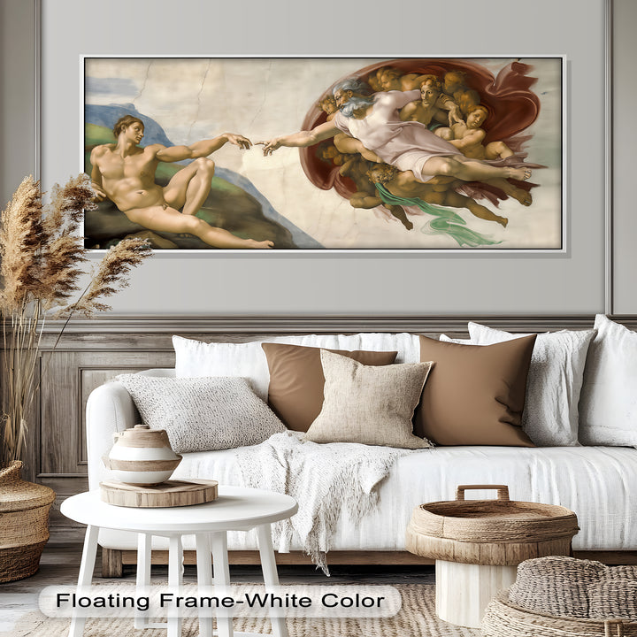 The Creation of Adam - Classicism Oil Painting