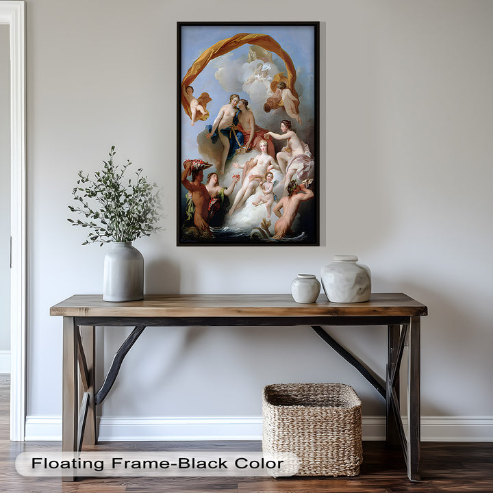 Triumph of Venus – Mythological Renaissance Nude Oil Painting