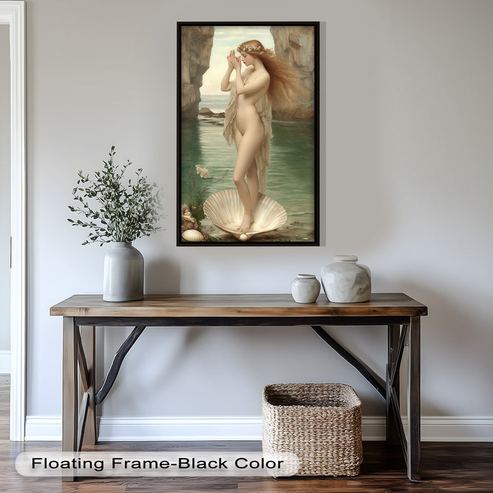 Birth of Grace – Renaissance-Inspired Venus Oil Painting