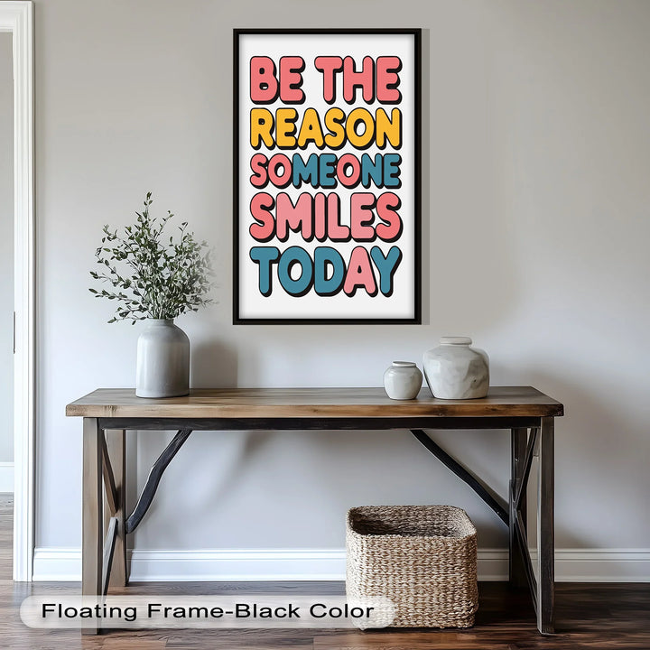 Be the Reason Someone Smiles – Oil Painting - MyPhotoStation