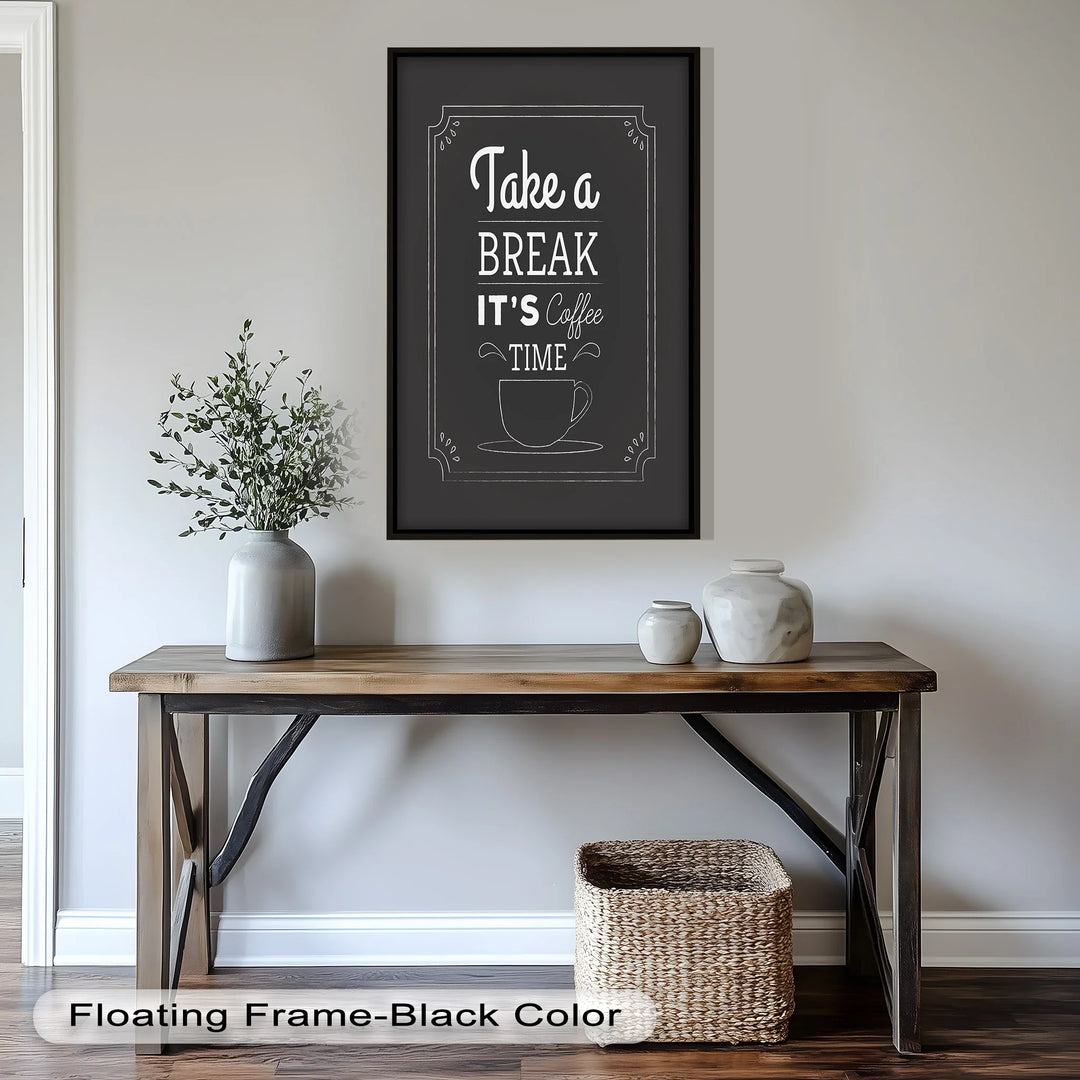 Take a Break – Coffee Time Oil Painting - MyPhotoStation