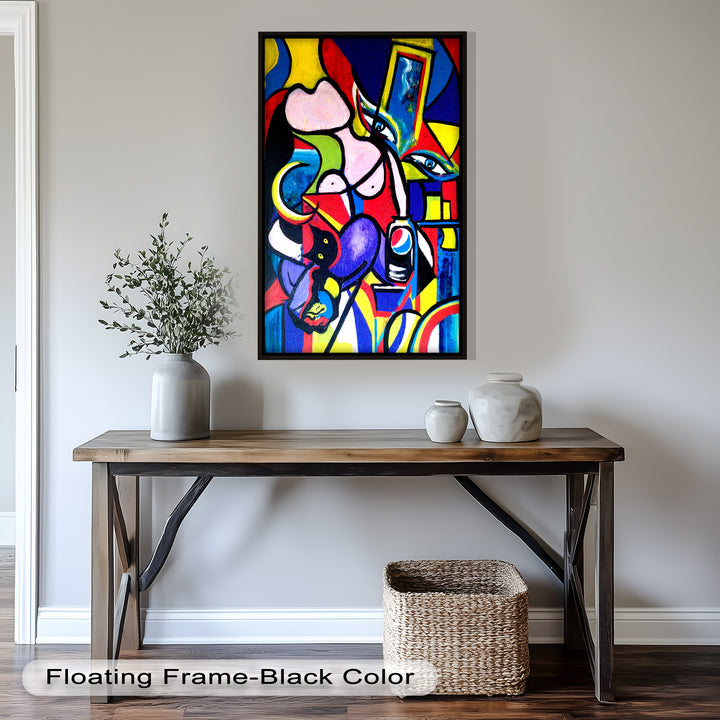 Bold Pepsi Pop Art Wall Art – Abstract Oil Painting