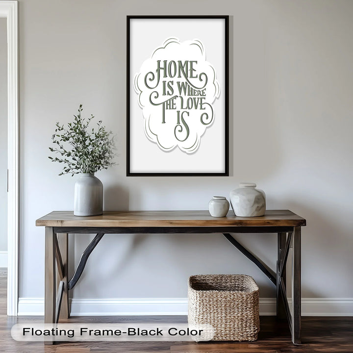 Home Is Where the Love Is – Oil Painting - MyPhotoStation