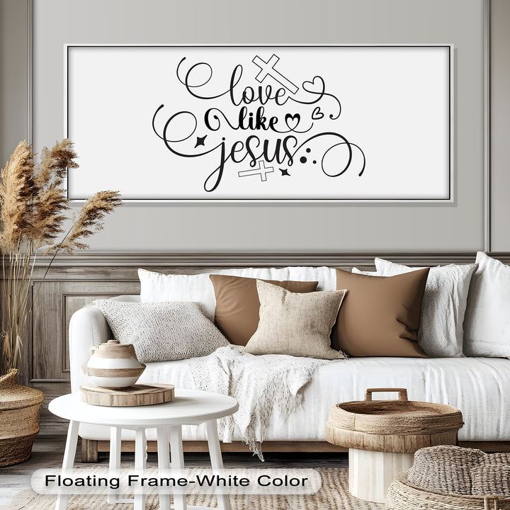 Love Like Jesus – Christian Oil Painting