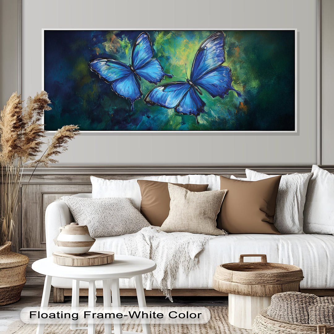 Dance of the Blues – Animal Oil Painting