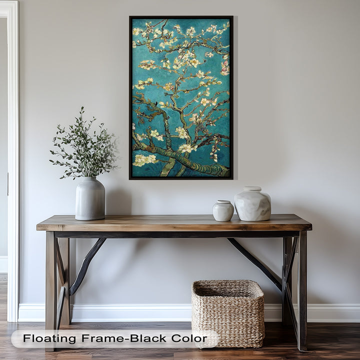 Spring Reverie – Blooming Almond Branches Flower Oil Painting