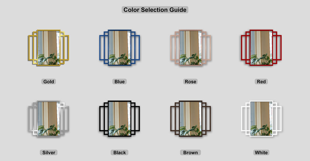 Oval der kosmischen Wellen Wandspiegel  – Moderner, geschichteter Metallspiegel