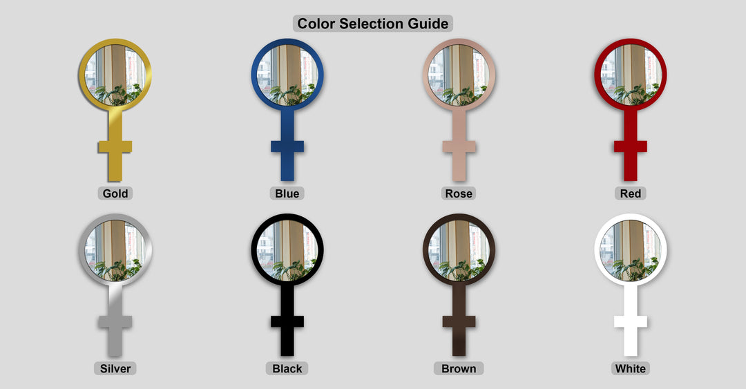 Symbolic Floor Mirror – Black Frame