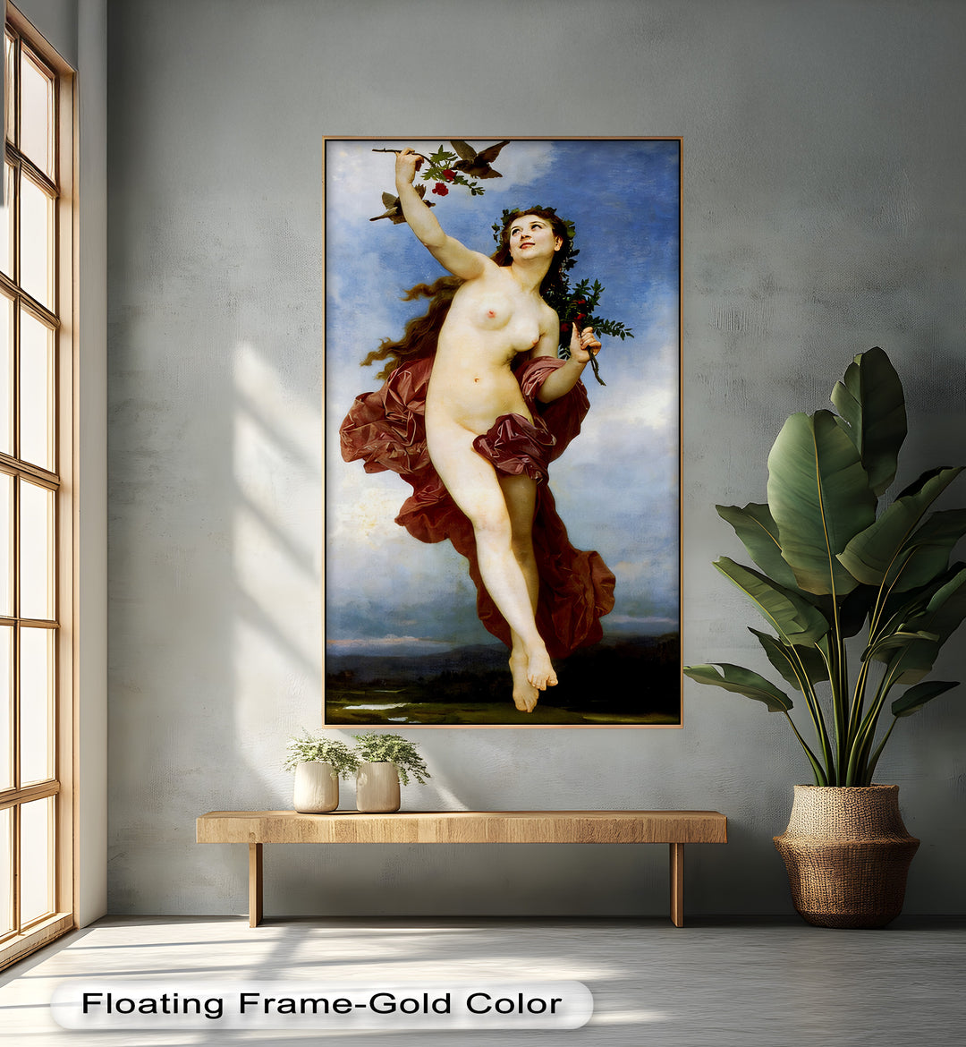 Goddess of the Air – Mythological Renaissance Oil Painting
