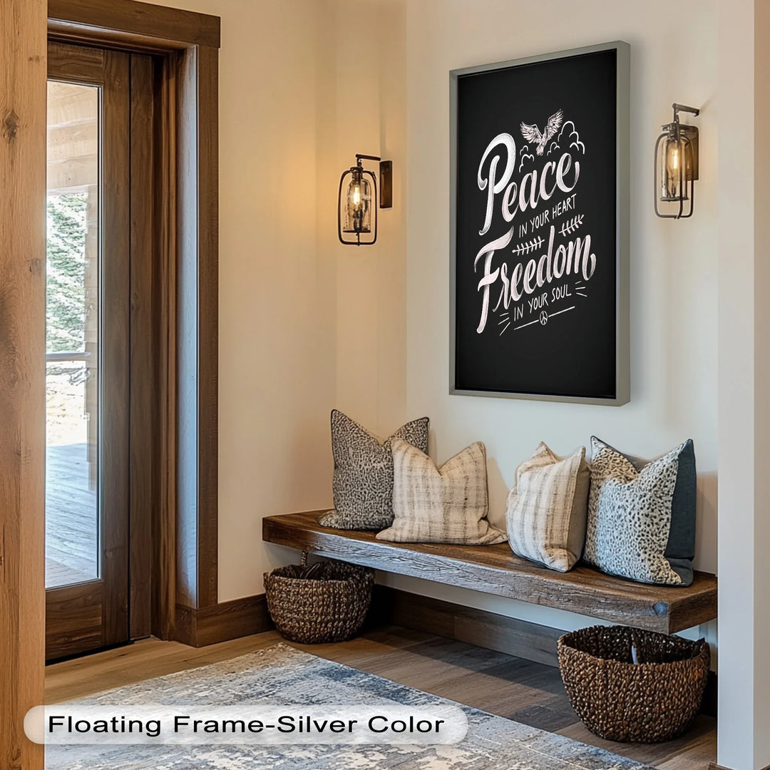 Peace and Freedom Wall Art – Oil Painting - MyPhotoStation