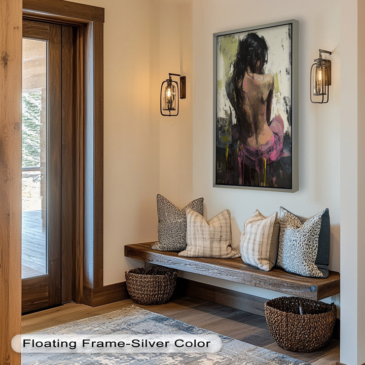 Whispers of Silence – Contemporary Figurative Nude Oil Painting