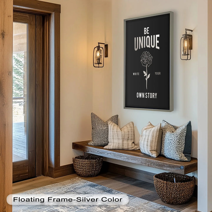 Be Unique – Inspirational Oil Painting - MyPhotoStation