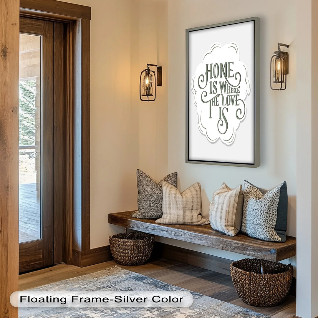 Home Is Where the Love Is – Oil Painting - MyPhotoStation
