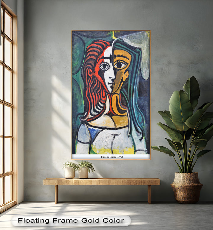 Dual Reflections – Picasso-Inspired Cubist Picasso Oil Painting