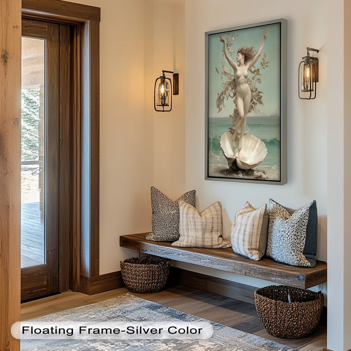 Ethereal Awakening – Renaissance Venus Rising Oil Painting