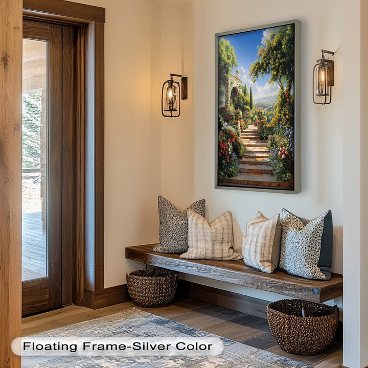 Garden of Eternal Bloom – Renaissance Oil Painting