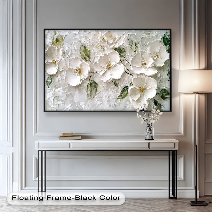 White Flower – Botanical Oil Paintings