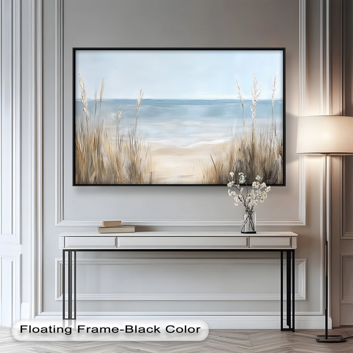 The smooth brushstrokes and open composition invite the viewer to relax, breathe deeply, and enjoy nature’s tranquil rhythm.