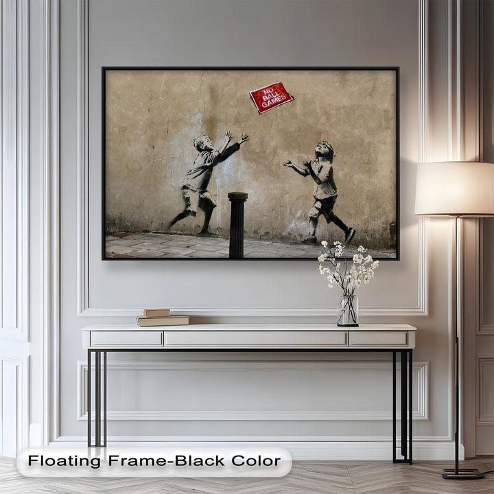 No Ball Games – Banksy Oil Painting