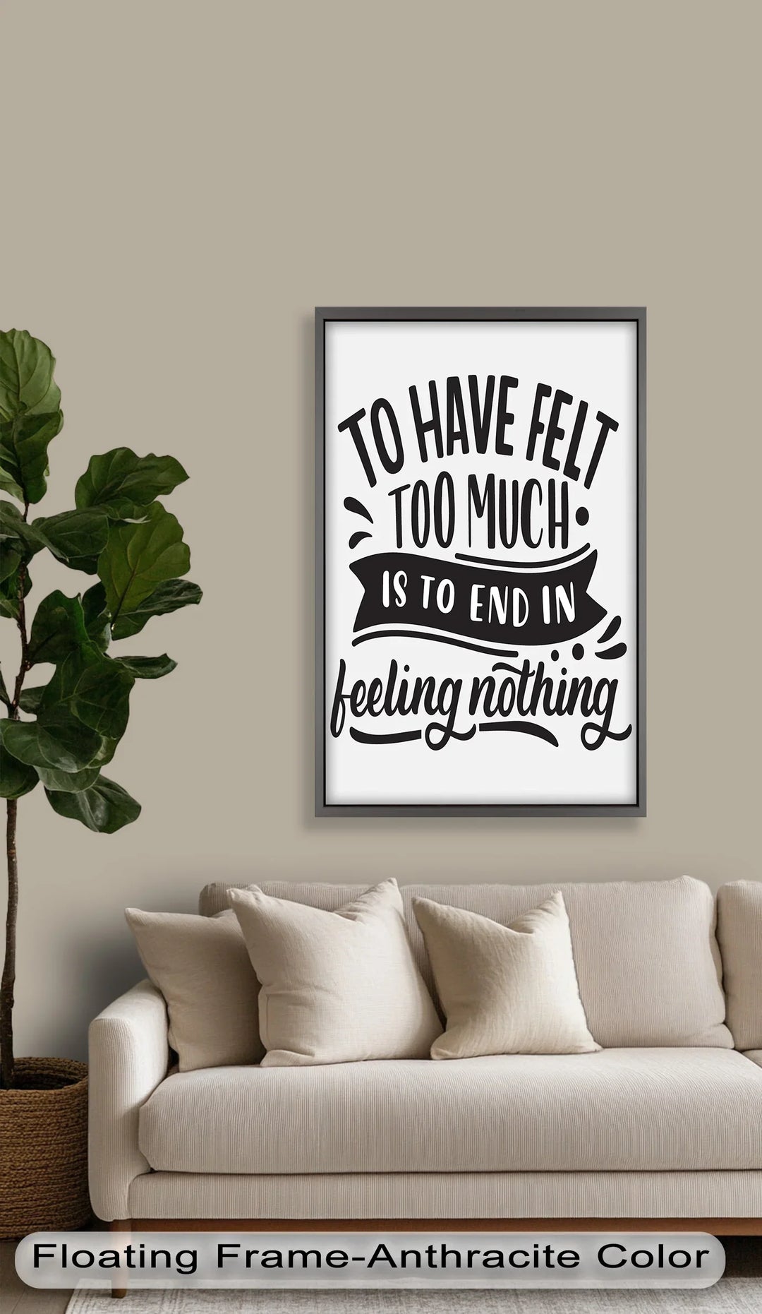 To Have Felt Too Much – Emotional Oil Painting - MyPhotoStation