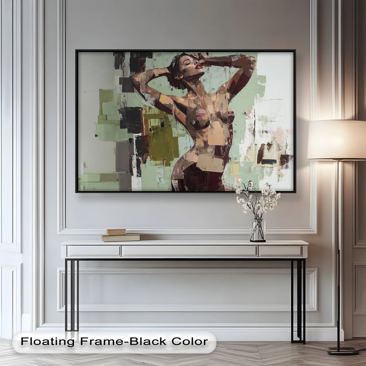Sensual Geometry – Contemporary Female Nude Oil Painting