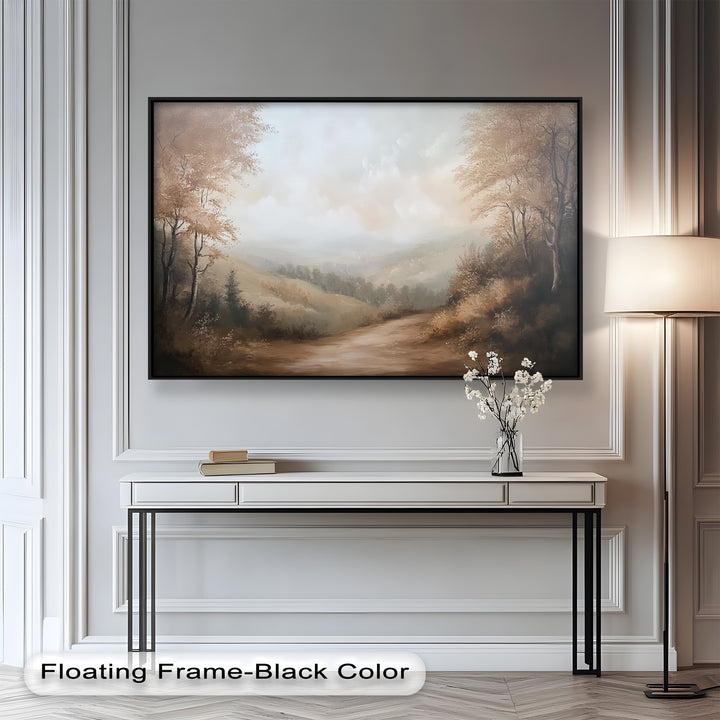 Forest Path – Framed Landscape Oil Painting