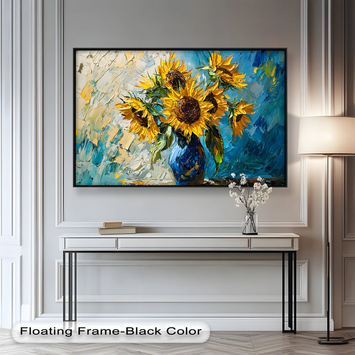 Sunflower Bouquet – Botanical Oil Painting