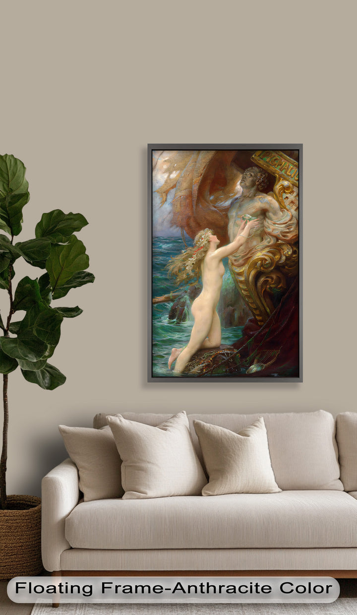 Galatea’s Awakening – Mythological Nude Oil Painting