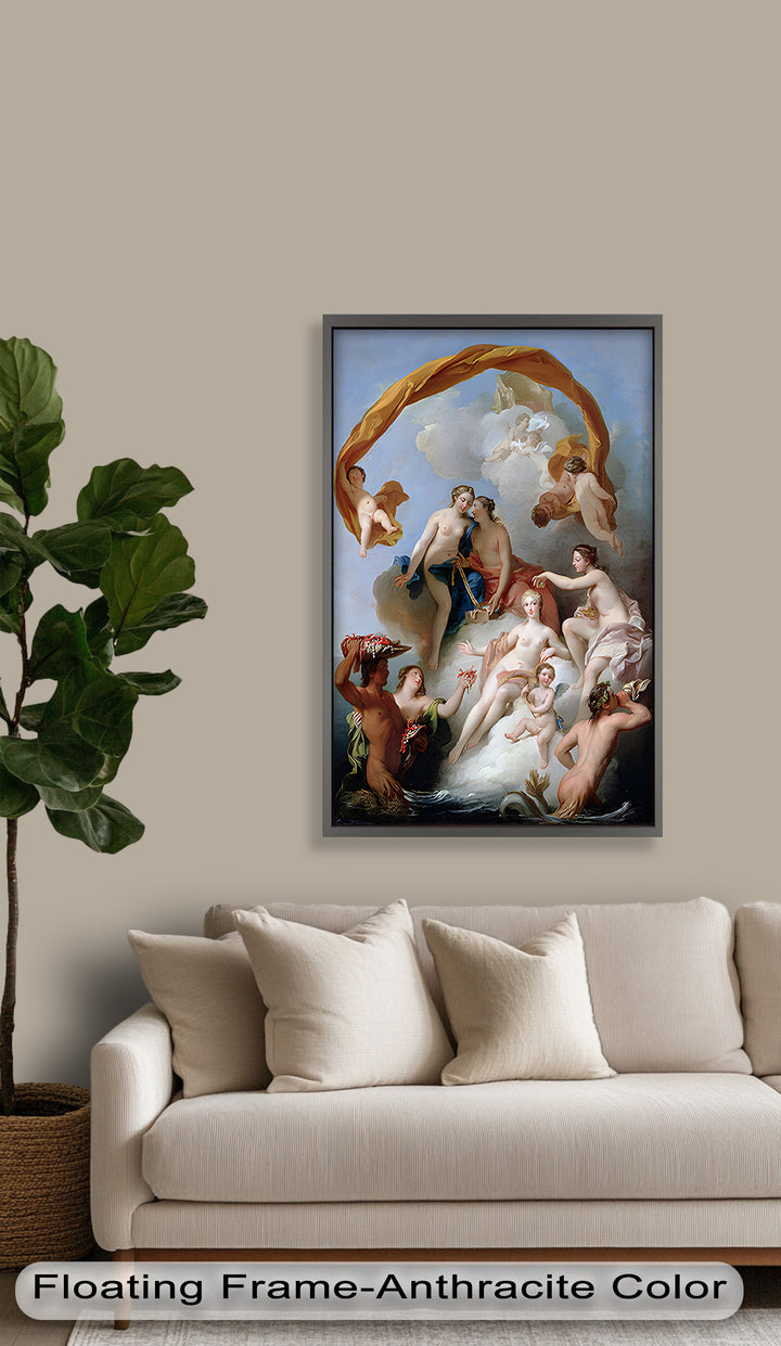 Triumph of Venus – Mythological Renaissance Nude Oil Painting