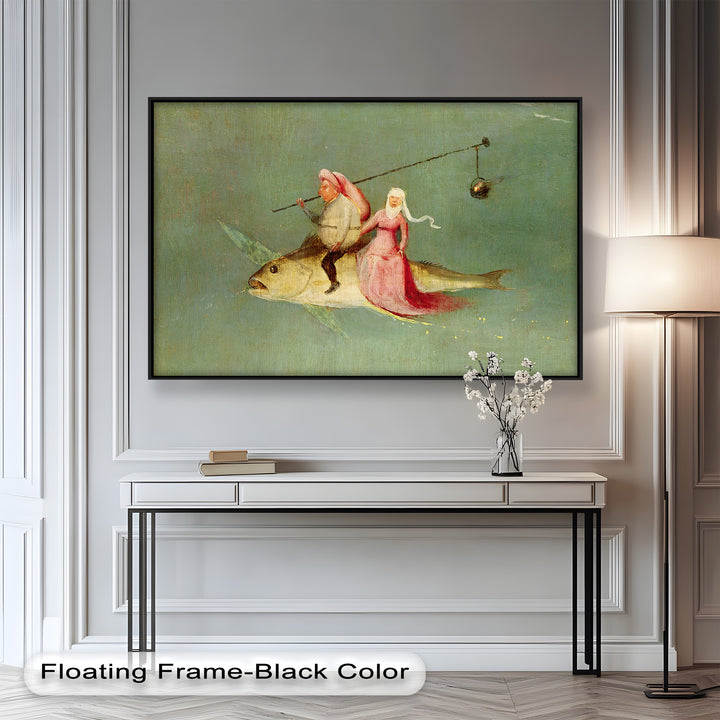 Riders of the Surreal Sea – Renaissance Oil Painting