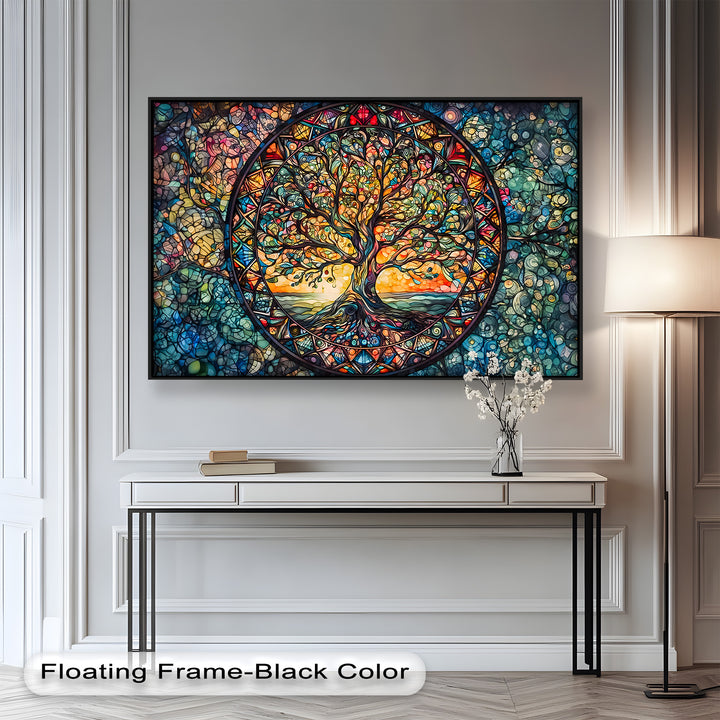 Perfect for bohemian, mystical, or eclectic spaces, this piece adds deep symbolism, beauty, and light to any room.

