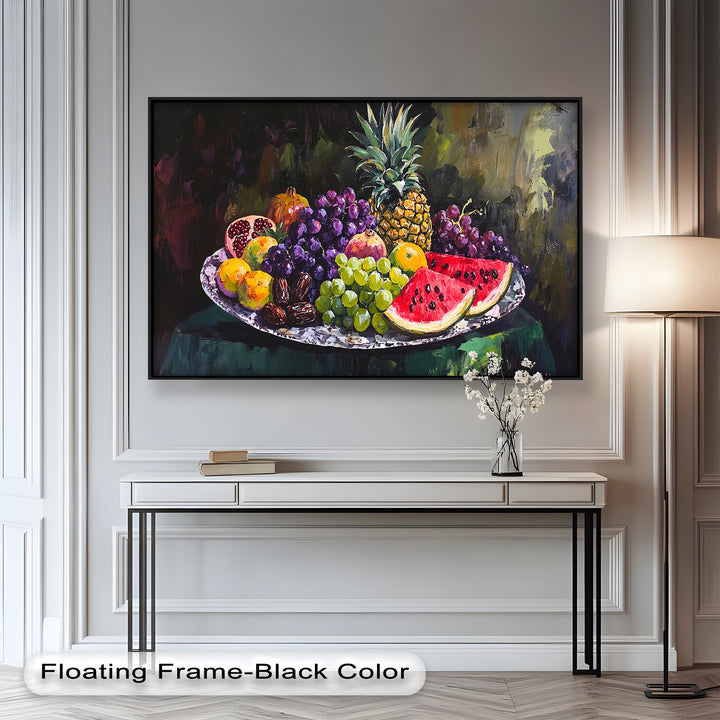 Exotic Fruit Kitchen Decor –  Still Life Oil Painting