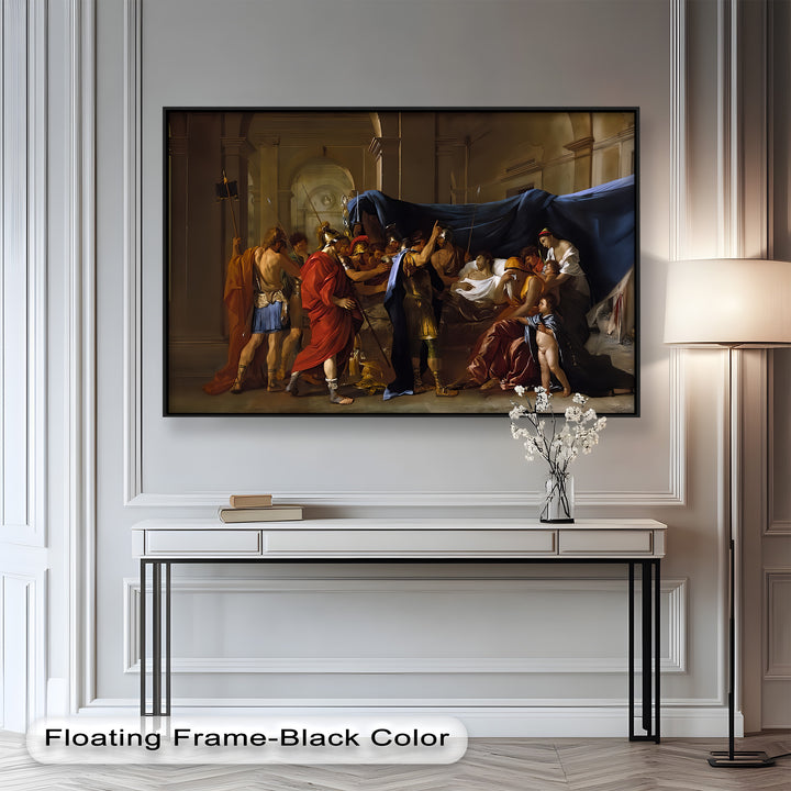 Farewell to the Hero – Classicism Oil Painting