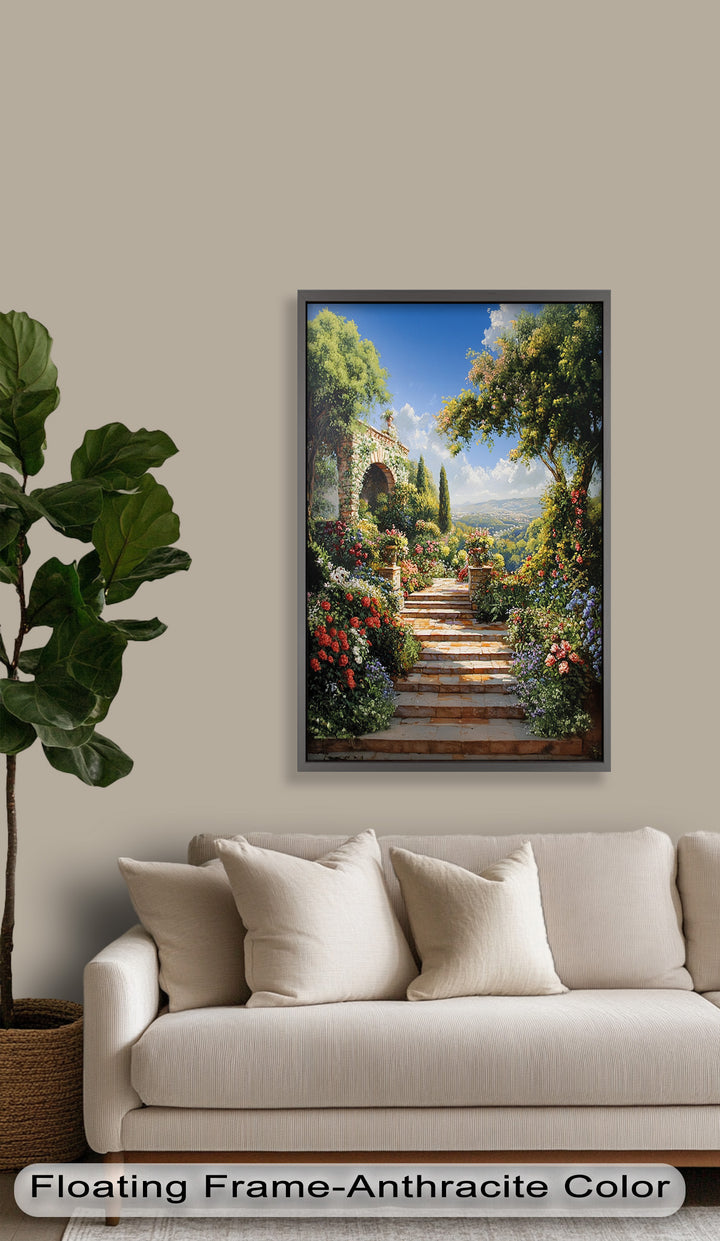 Garden of Eternal Bloom – Renaissance Oil Painting