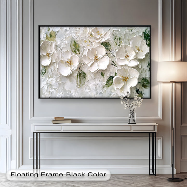 White Flower – Botanical Oil Paintings