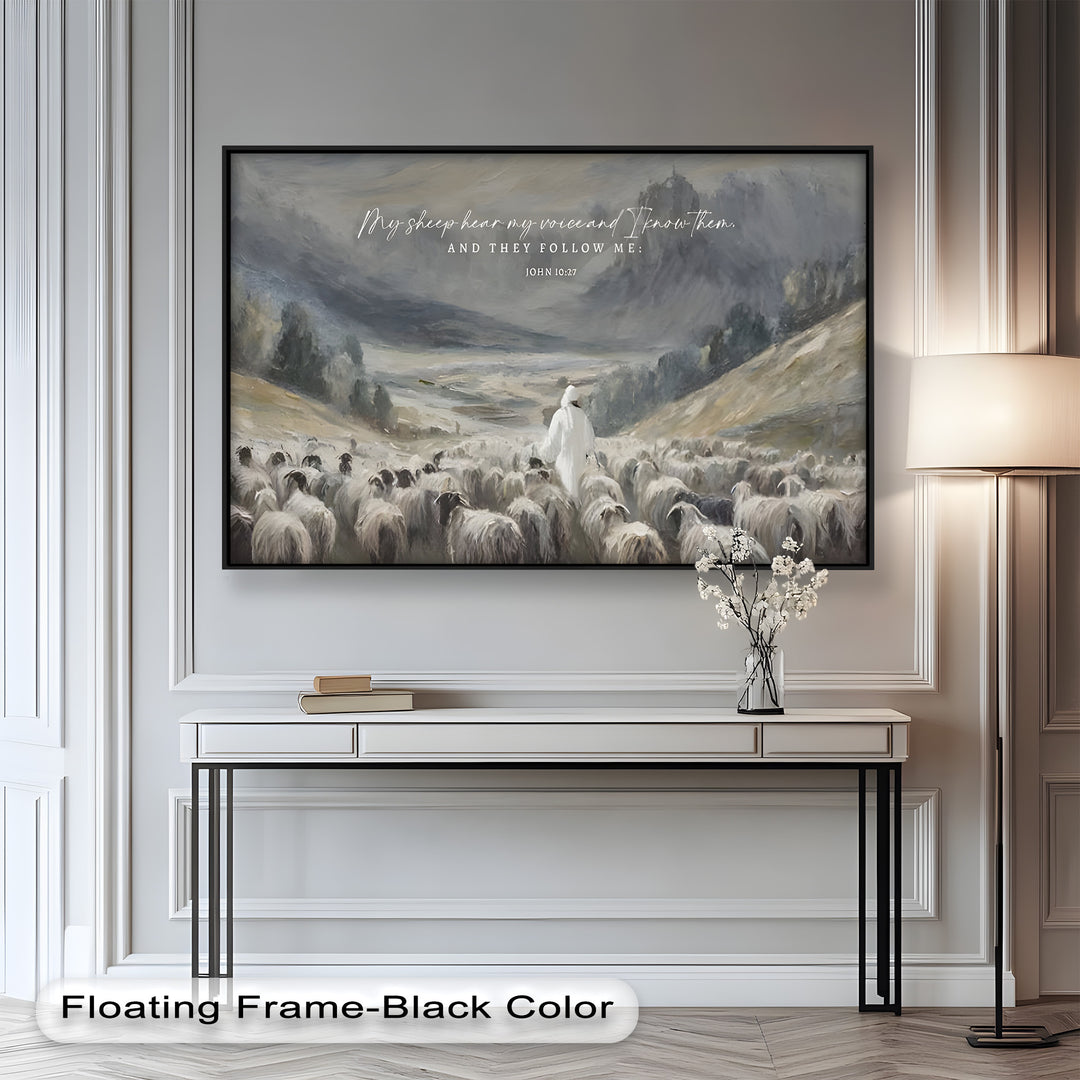Elegant religious painting symbolizing faith, guidance, and divine protection.






