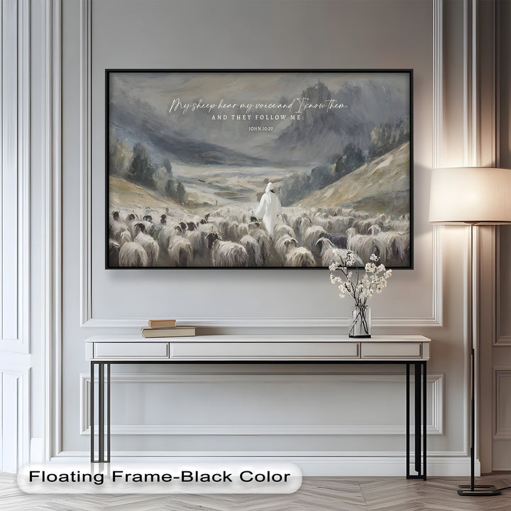 Elegant religious painting symbolizing faith, guidance, and divine protection.






