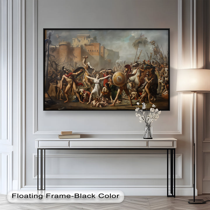 The Sabine Women Intervene – Classicism Oil Painting