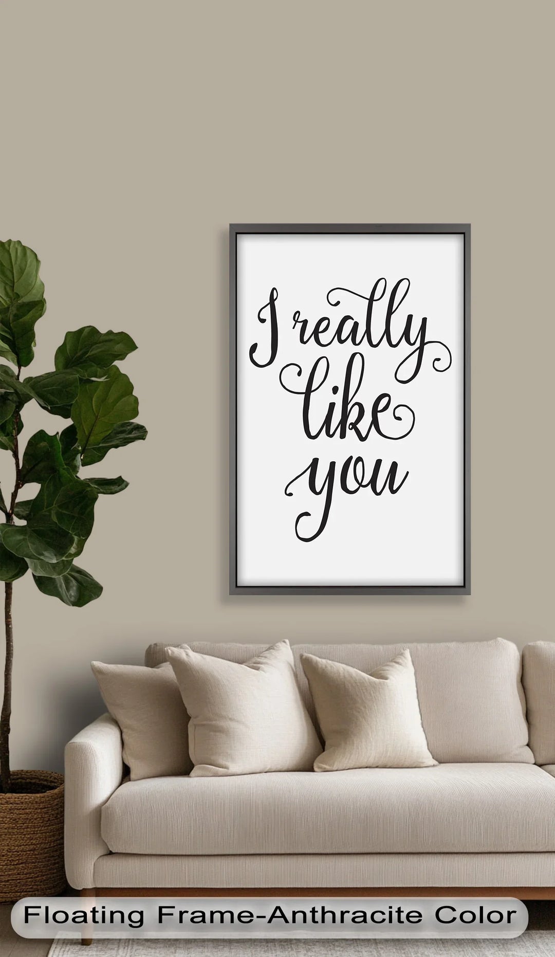 I Really Like You – Oil Painting - MyPhotoStation