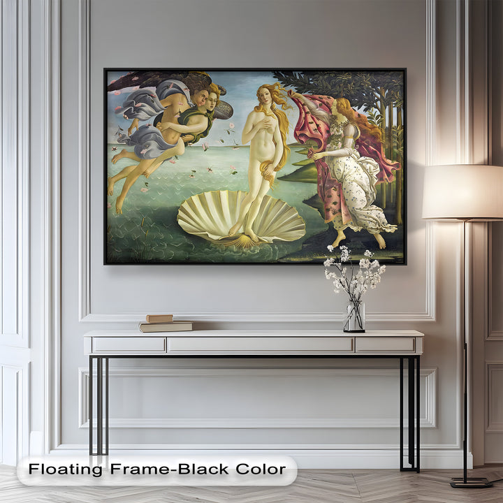 The Birth of Venus – Renaissance Nude Oil Painting