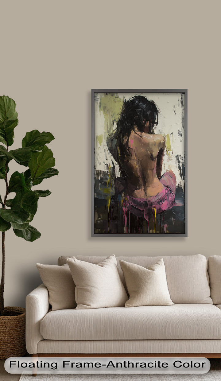 Whispers of Silence – Contemporary Figurative Nude Oil Painting